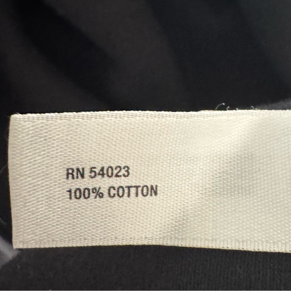Gap cotton black, scoop neck tshirt, worn once, size XS - Picture 5 of 5